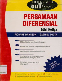 Image of Teori dan Soal-Soal Persamaan Diferensial (Edisi ketiga)