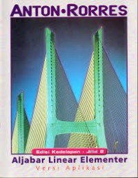 Image of Aljabar linear Elementer jilid 2 : Versi Aplikasi