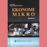 Image of Pengantar ilmu ekonomi No. 1 ekonomi mikro