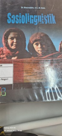 Image of Sosiolinguistik