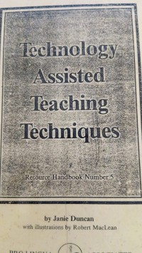Image of Technology Assisted Teaching Techniques